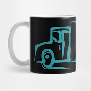 Truck. Car.Transport. Cute drawing. Doodle Mug